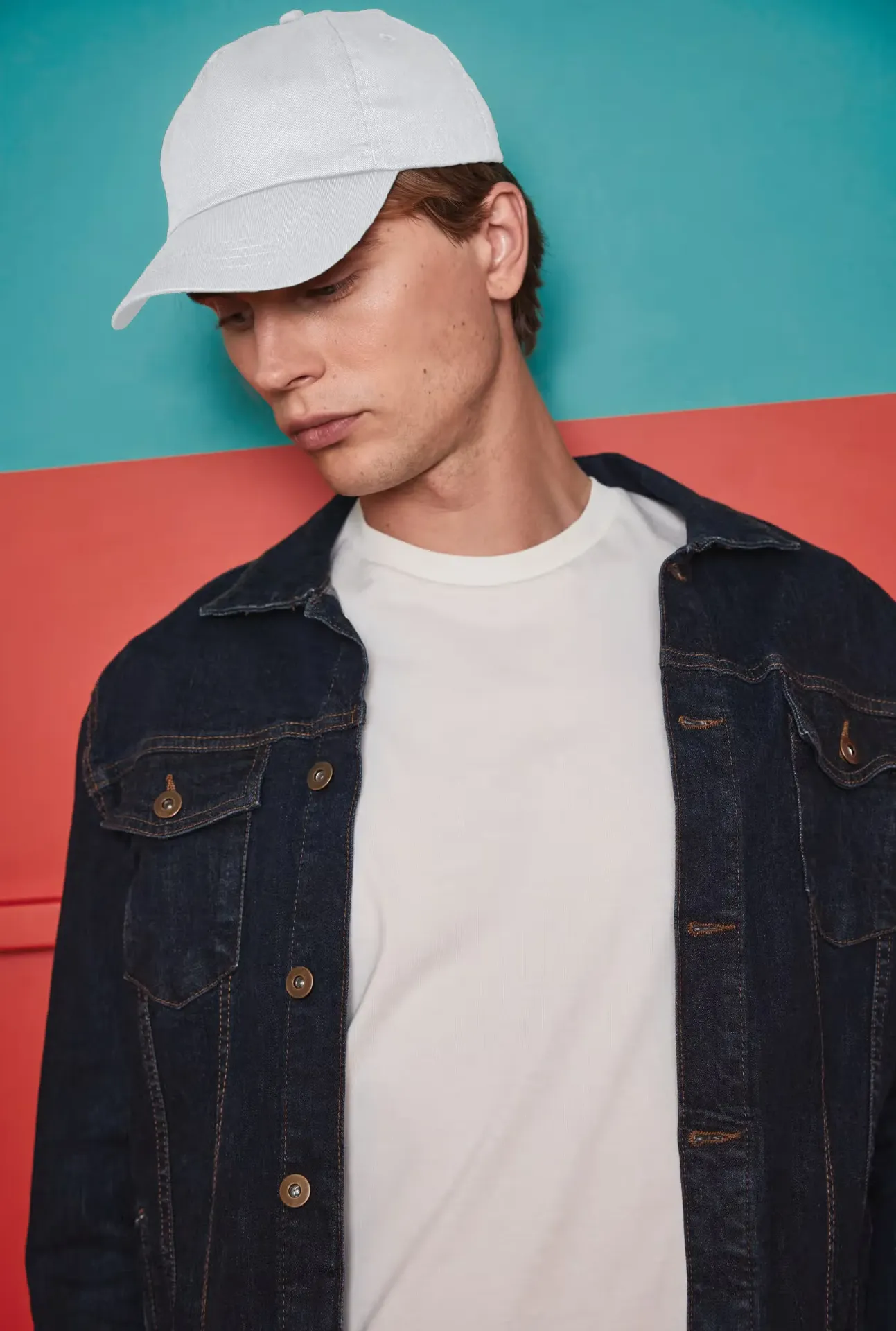 Adult Basic Baseball Cap (White)