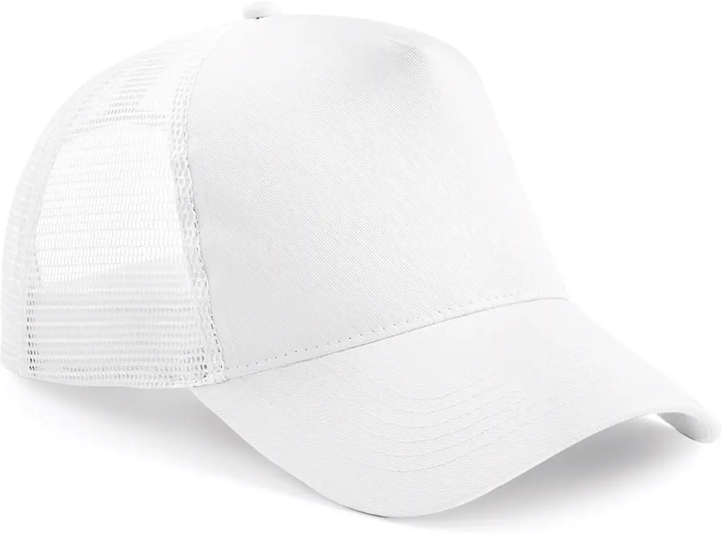 Adult Trucker Cap (White)