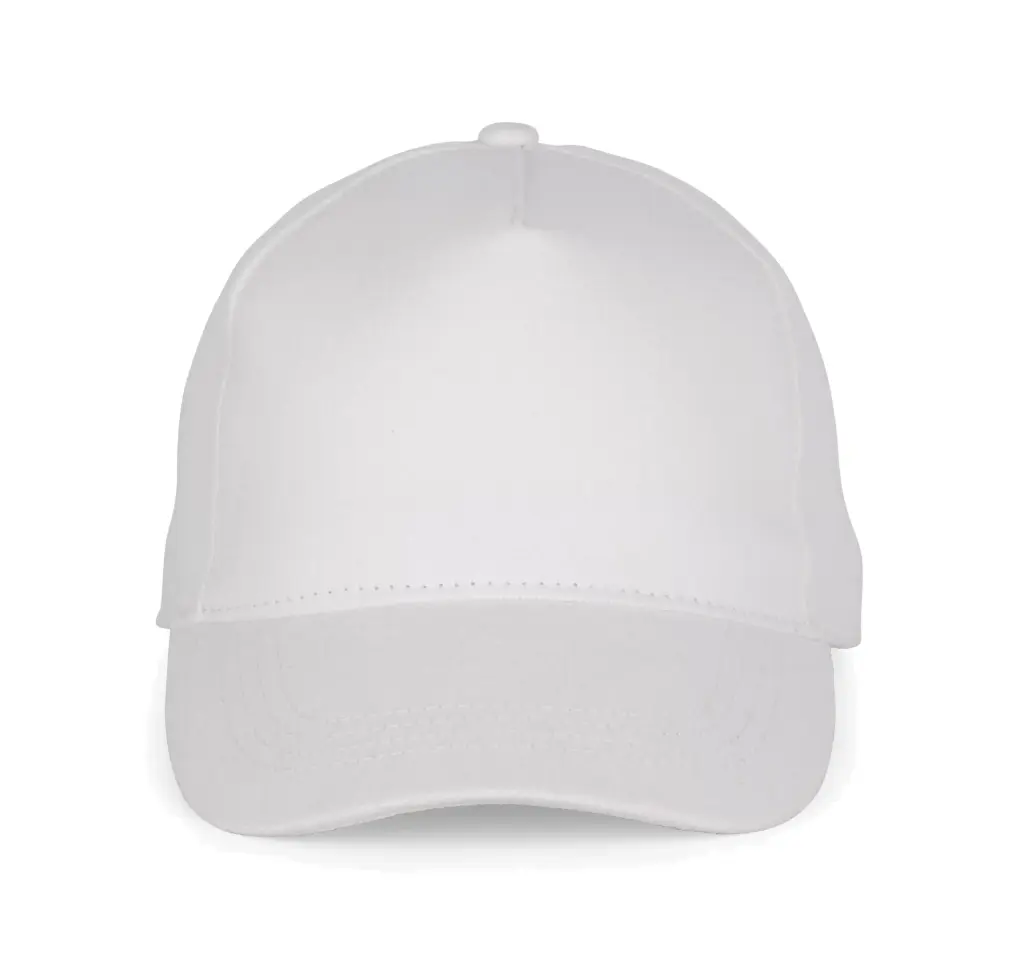 Baseball Cap - 5 panels KP195 (White)
