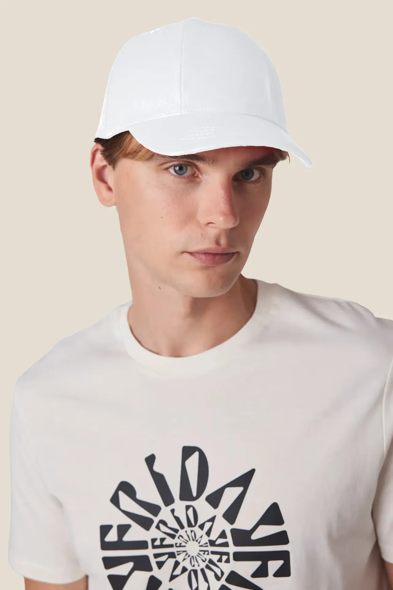 Adult Brushed Cotton Low Profile Baseball Cap (White)