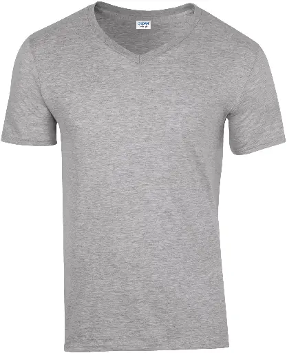 SoftStyle Cotton Tee - Adult V Neck